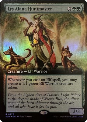 Lys Alana Huntmaster (Extended Art) [Secret Lair Drop Series] Foil Near Mint MT