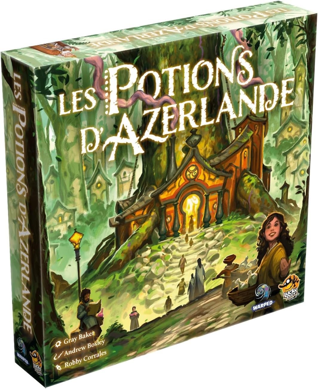 Jeu de société Les Potions d'Azerlande, une idée cadeau de Noël idéale pour adolescents et adultes