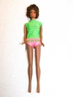 Barbie:  VINTAGE Brunette TALKING CHRISTIE Doll No Box!