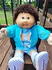 New ListingHandsome Shag Hair Vintage Cabbage Patch Doll With Tooth