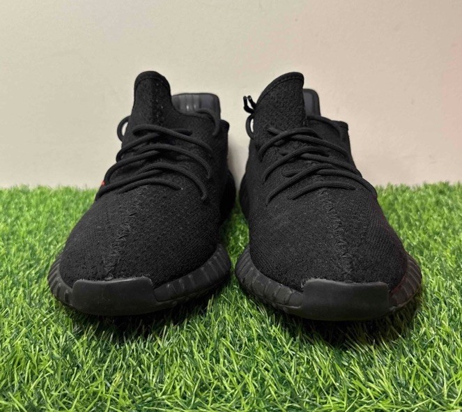 Adidas Yeezy Boost 350 V2 Bred 2020 Black Red Size 17 Sneakers w/ Box CP9652 thumbnail 8