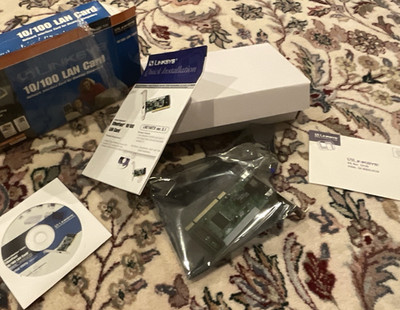 Linksys EtherFast 10/100 LNE100TX v5.1 PCI Ethernet (RJ-45) 100 Mbps