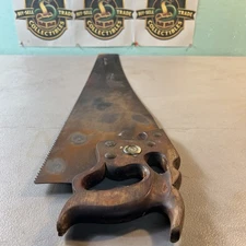  H. Disston & Sons Hand Saw Philada Hardware Tools Carpentry WoodWork Wood Saws