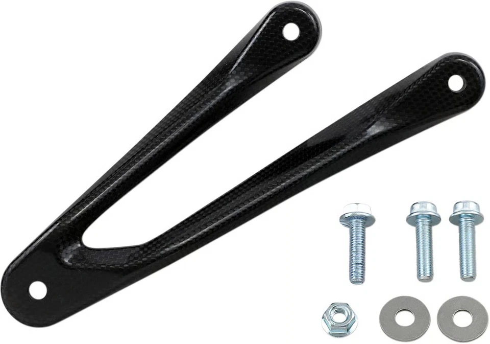 Akrapovic Exhaust Muffler Bracket - Carbon Fiber Motorcycle Street P-MBB10R3/1 - Image 2 of 4