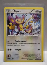 Aipom 90/114 XY - Steam Siege Regular Common Pokémon TCG Card LP