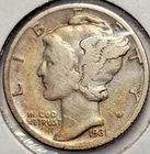 1931-D Mercury Dime
