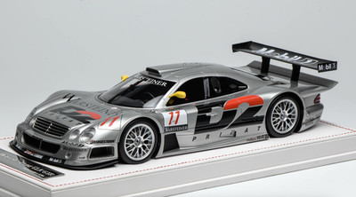 1/18 IVY Models Mercedes CLK GTR from 1997 FIA GT series car #11 leather  AB619