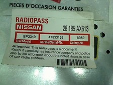Autoradio Nissan MICRA