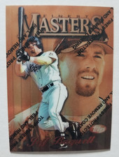 1997 Topps Finest Masters #10 HOF Jeff Bagwell Houston Astros