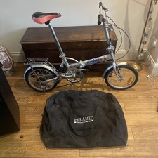 Hanker Aomeisi Folding Bike Rear Suspension Five Speed Rear Rack Bike In A Bag