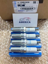 Iridium Spark Plugs GMC CHEVROLET BUICK GM ACDelco 41-108 4pcs SET OEM NEW