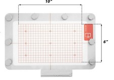 Magnetic Embroidery Hoop 160x260mm (6"x10") for Brother Innov-ís, BP, Essence