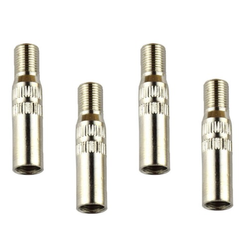 25/39mm Chrome Tyre Wheel Valve Extension Extender Caps Stem For Car Truck Van - Picture 3 of 17