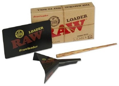 RAW Drehhilfe Füllhilfe Cone Filler Loader Hülsen konisch Füller Tabak Stopfer