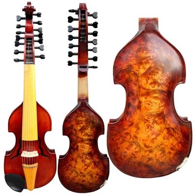 7×7 strings 4/4 Viola d'Amore, 14 Strings Violin 4/4, Great rich sound,Rich tone