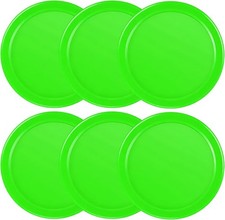 3 1/4 Inches Air Hockey Pucks 6 Pack Full Size Heavy Replacement Pucks for Game