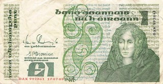 Ireland 1 Pound 1989