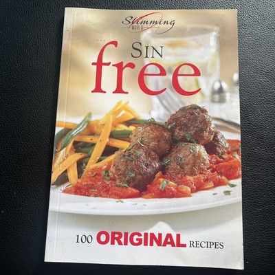 Slimming World Sin Free Syn  Original 100 Recipes Red VERY GOOD Conditi