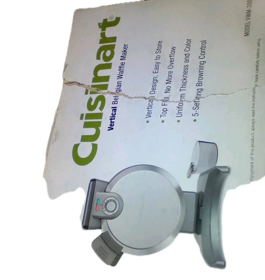 Gofrera vertical Cuisinart NWM-200PC1. Usado 2 veces Foto 2 de 4