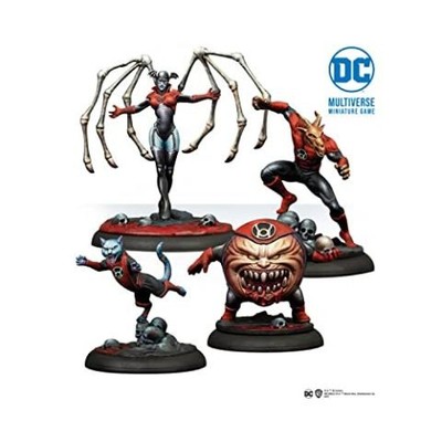DC Multiverse Miniatur Spiel Red Lanterns Corps Miniaturen Rittermodelle - NEU
