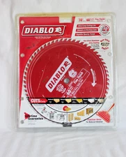Diablo D1060X Fine Finish Saw Blade for Wood - Ultra-Smooth Cuts, 60 Teeth, 10"