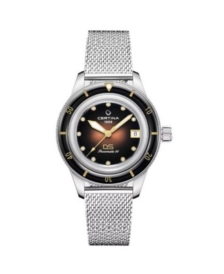 CERTINA Women Analog Automatic Casual Watch Classic Dress Black Dial Waterproof