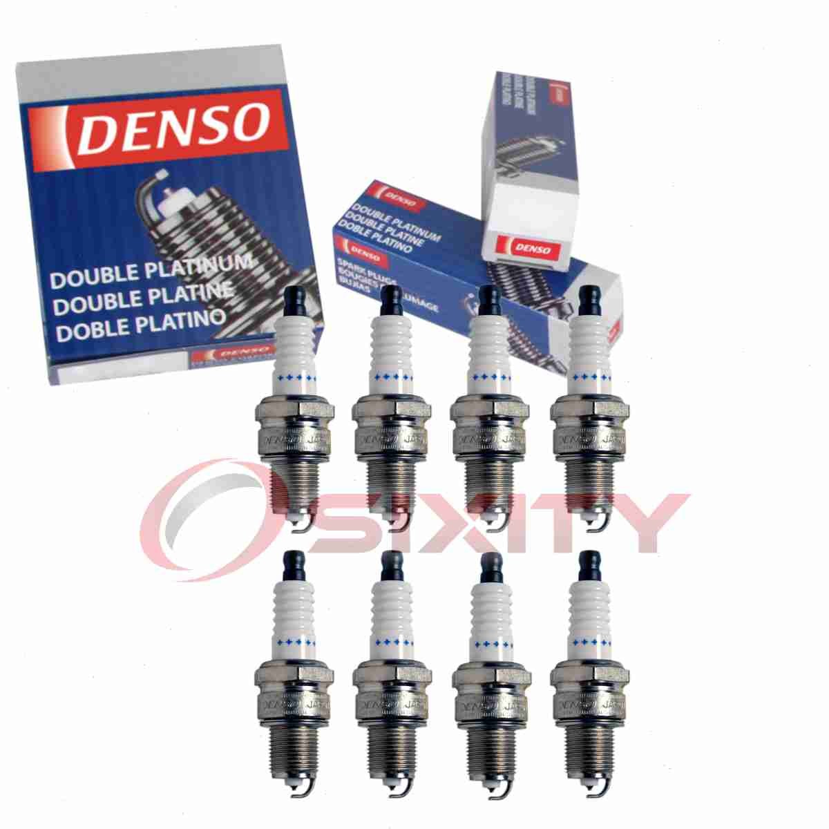 8 pc Denso Platinum Long Life Spark Plugs for 1989-1991 Dodge Dakota 5.2L V8 kt