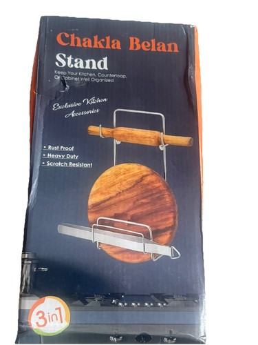 Chakla Belan Supporto per Cucina, (Argento) - Foto 1 di 2