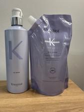 Kérastase Blond Absolu Bain Lumière Duo - 500ml Refill Pouch & Reusable Bottle