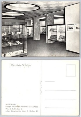 Vienna Austria Museum Erste Österreichische Spar-Casse Interior Postcard
