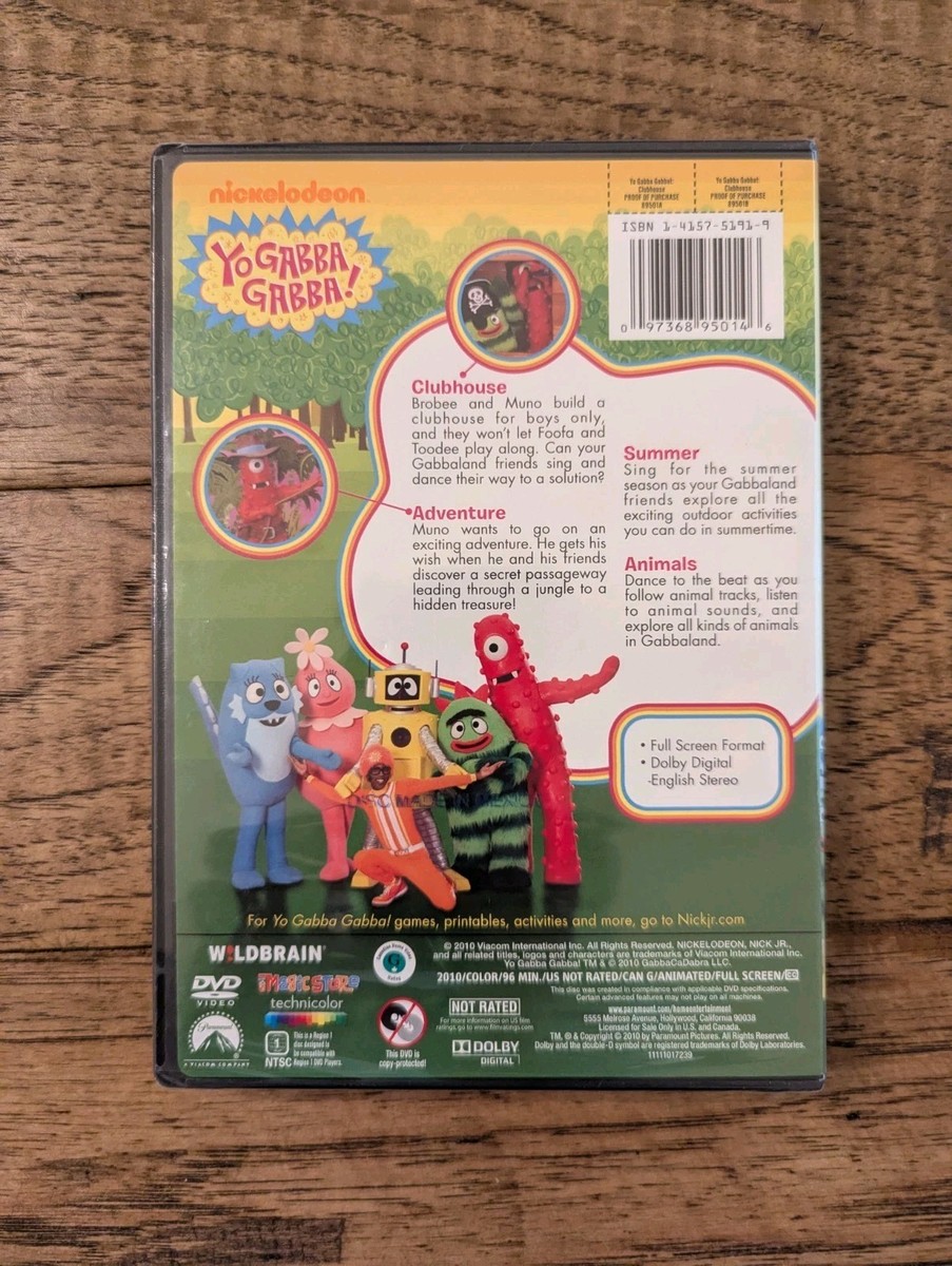 Yo Gabba Gabba: Clubhouse (DVD, 2010) for sale online | eBay
