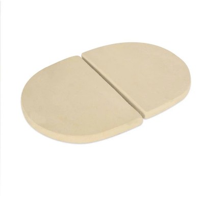 Primo Grills Ceramic Heat Reflector Plates for Oval Large 300