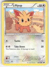 Pokemon TCG Dark Explorers Lillipup #86/108