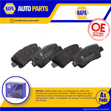 Brake Pads Set fits KIA NIRO Rear 1.6 16 to 22 NAPA 583021WA35 583022TA70 New