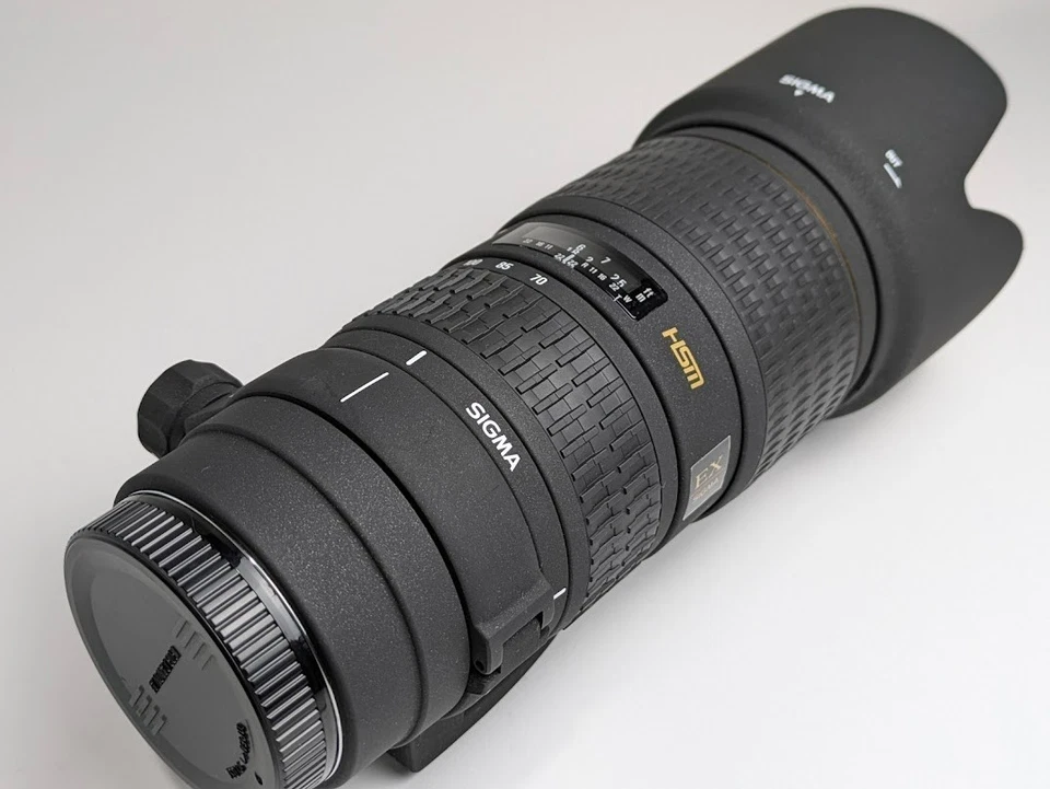 Sigma 70-200mm f/2.8 EX APO HSM For Canon EF [Excellent w/Hood] Fast Shipping - Image 3 of 4