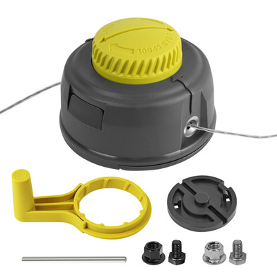 FITS Ryobi Reel Easy Bump Head  RY4CCS RY252CS Curved Shaft Arborless (AC04156)
