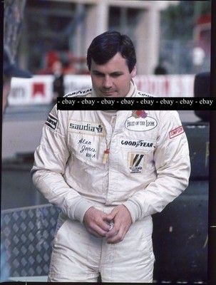 2x Dia 6x4,5cm 1x Negativ - Alan Jones - 1978 Monaco GP F1