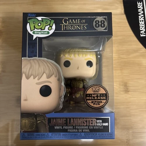 Funko Pop Jaime Lannister #88 Droppp Legendary Exclusive Game Of Thrones