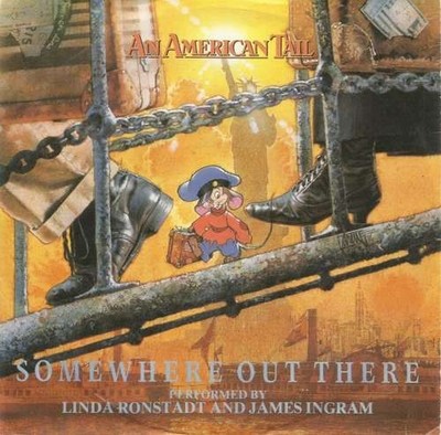 Linda Ronstadt And James Ingram - Somewhere Out There 7'' Single Vinyl Rock 62479