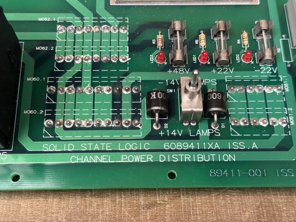 Solid State Logic SSL 9000J Channel Power Distribution Card. 9000 J K. 6089411XA - Image 2 of 4