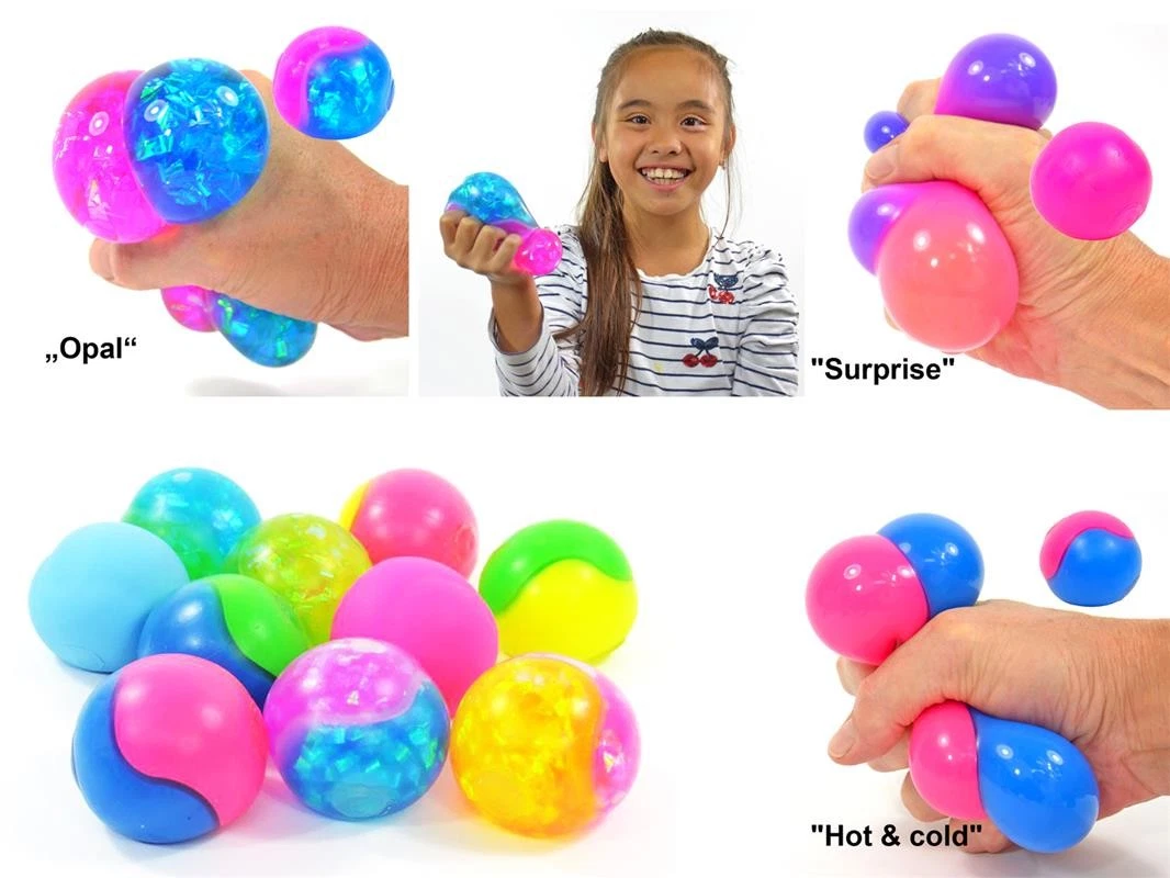 6 Stück Stressbälle Für Kinder Und Erwachsene, TGKYK Anti Stress Bälle