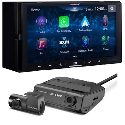 Alpine iLX-W670 7'' Shallow-Chassis Digital Multimedia Receiver with DVR-C320R...