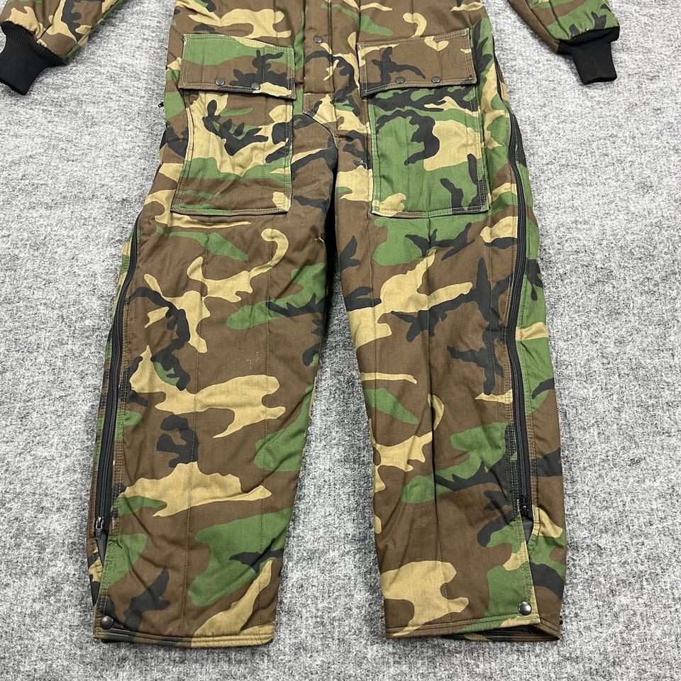 SafTBak Chiller Killer Coveralls Mens Extra Large Insulated Camouflage Hunting - Image 4 of 4