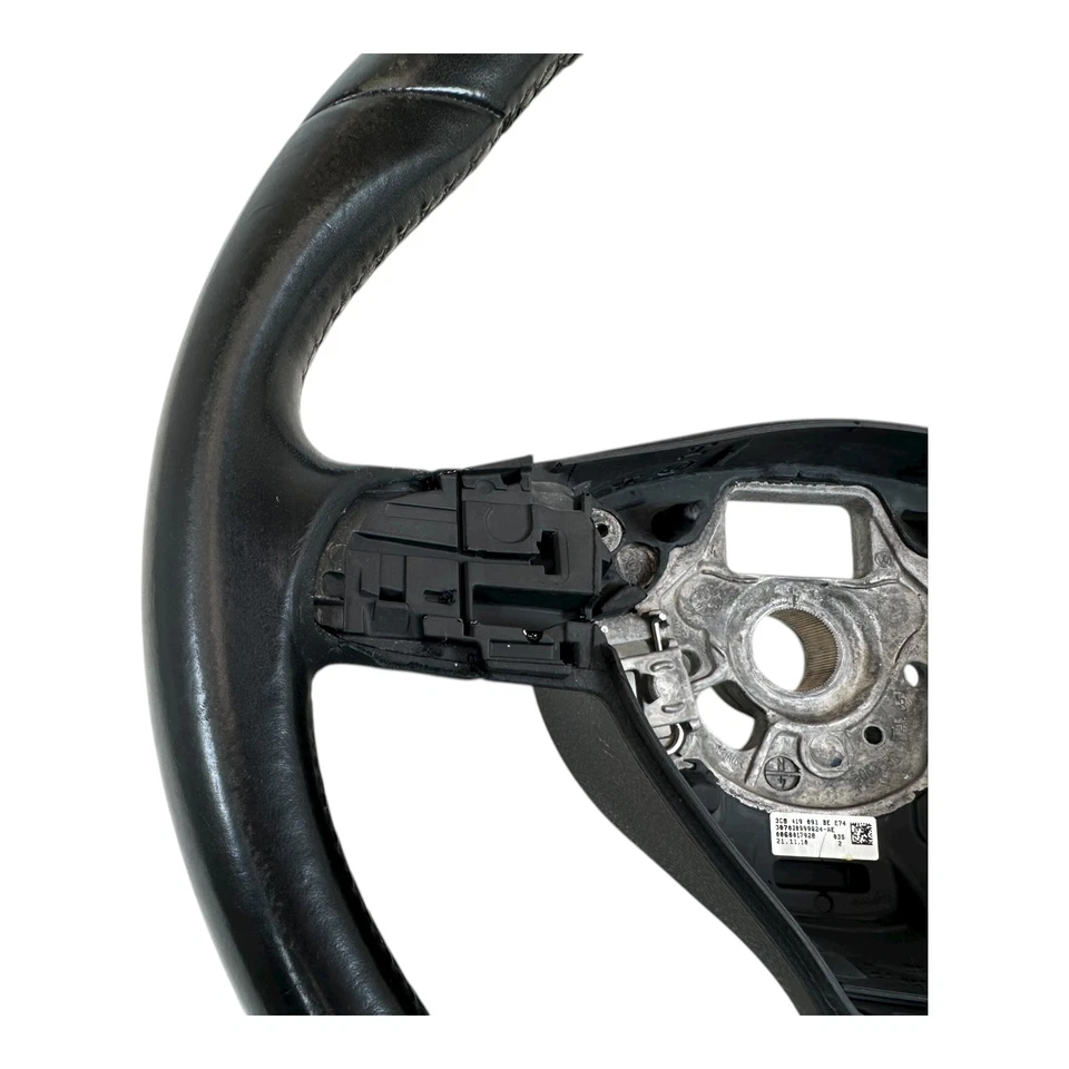 Multifunktionslenkrad Lenkrad VW Golf 6 Passat B7 schwarz 3C8419091BE - Bild 2 von 4
