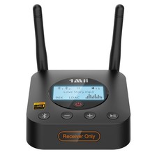 1Mii B06Pro Hi-Fi Bluetooth 5.3 Audio Receiver, LDAC Small, Black
