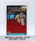 Air Raid Cardback Vintage 1986 G1 Transformers Hasbro Action Figure