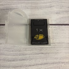 MadCatz 1X Memory Cube 59 Memory Card Nintendo Gamecube With Case. FAST SHIP 