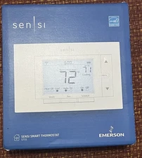 Emerson Sensi Smart Thermostat - (ST55) with F61-2663 Wall Plate *Read Desc*