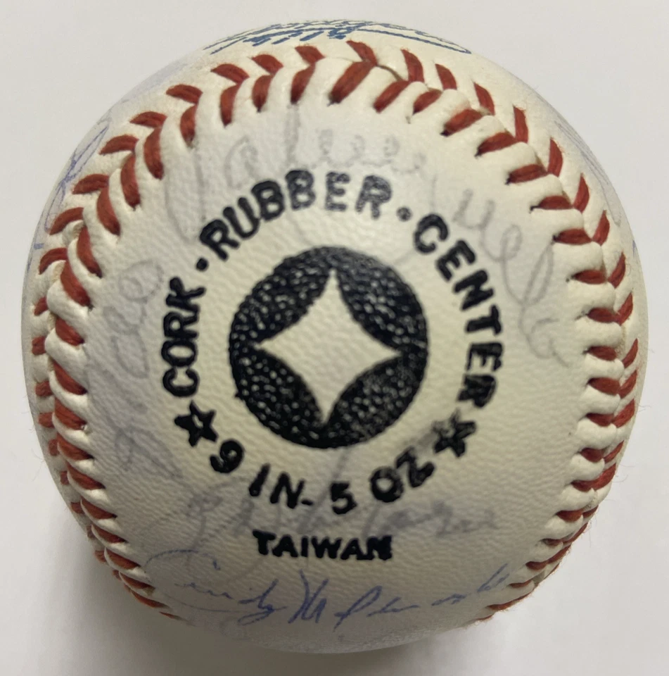 1981 Los Angeles Dodgers World Series Champs Team Signed Baseball Valenzuela Cey - Image 4 of 4