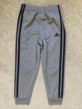 Boys Adidas Size 6 Gray Jogger Pants